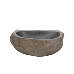 Barclay Products Cortez Vessel Sink in River Stone