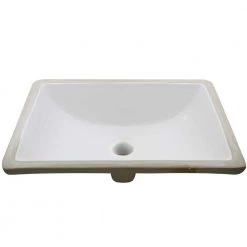 Novatto 20.25 in. Rectangular Undermount Porcelain Bathroom Sink in White with Overflow Drain in Oil Rubbed Bronze 14 Novatto 20.25 in. Rectangular Undermount Porcelain Bathroom Sink in White with Overflow Drain in Oil Rubbed Bronze -Bathroom Sinks Sales oil rubbed bronze novatto undermount bathroom sinks np u193906orb fa 1000
