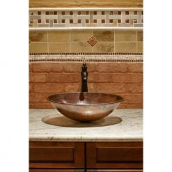 Premier Copper Products Oval Wired Rimmed Hammered Copper Vessel Sink in Oil Rubbed Bronze -Bathroom Sinks Sales oil rubbed bronze premier copper products vessel sinks vo17wdb 31 1000