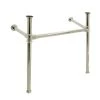 Kingston Brass Stainless Steel Console Table Legs in Polished Nickel -Bathroom Sinks Sales polished nickel kingston brass console sinks hvpb13686 64 1000