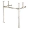 Water Creation Embassy 30 in. Brass Wash Stand Legs with Polished Nickel Connectors -Bathroom Sinks Sales polished nickel pvd water creation console sinks eb30a 0500 64 1000