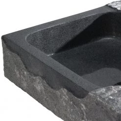 Unbranded Jaki Vessel Sink in Artistic Black -Bathroom Sinks Sales polished stone vessel sinks jaki 1f 1000