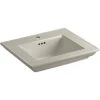 KOHLER Memoirs Stately 24.5 in. Console Bathroom Sink Basin in Sandbar -Bathroom Sinks Sales sandbar kohler console sinks k 29999 1 g9 64 1000
