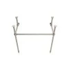 BOCCHI Metal Console Leg Set in Satin Nickel -Bathroom Sinks Sales satin nickel bocchi console sinks 3930 0001s 64 1000