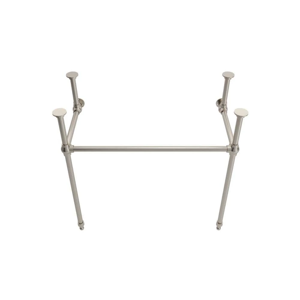 BOCCHI Metal Console Leg Set in Satin Nickel 3 BOCCHI Metal Console Leg Set in Satin Nickel