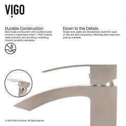 VIGO Glass Round Vessel Bathroom Sink in Silver with Duris Faucet and Pop-Up Drain in Brushed Nickel -Bathroom Sinks Sales silver vigo vessel sinks vgt603 1f 1000