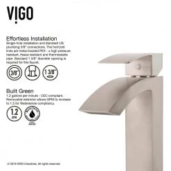 VIGO Glass Round Vessel Bathroom Sink in Silver with Duris Faucet and Pop-Up Drain in Brushed Nickel -Bathroom Sinks Sales silver vigo vessel sinks vgt603 4f 1000