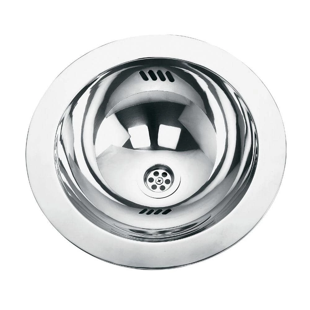 Yosemite Home Decor Drop-in 20G Stainless Double Layer Tank Self-Rimming Bathroom Sink in Satin 3 Yosemite Home Decor Drop-in 20G Stainless Double Layer Tank Self-Rimming Bathroom Sink in Satin