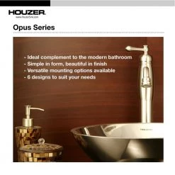 HOUZER Opus Series 13.6 in. Top Mount Single Bowl Lavatory Sink in Stainless Steel 11 HOUZER Opus Series 13.6 in. Top Mount Single Bowl Lavatory Sink in Stainless Steel -Bathroom Sinks Sales stainless steel houzer drop in bathroom sinks cht 1800 1 44 1000
