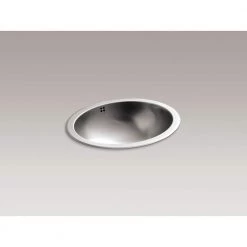KOHLER Bachata Undermount Stainless Steel Bathroom Sink in Stainless Steel with Luster 8 KOHLER Bachata Undermount Stainless Steel Bathroom Sink in Stainless Steel with Luster -Bathroom Sinks Sales stainless steel with luster finish kohler undermount bathroom sinks k 2609 su na 40 1000