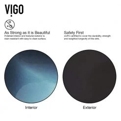 VIGO Glass Rectangular Vessel Bathroom Sink in Turquoise Blue -Bathroom Sinks Sales turquoise vigo vessel sinks vg07068 66 1000