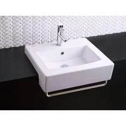 American Standard Boxe 19.75 in. Center Countertop Bathroom Sink in White 11 American Standard Boxe 19.75 in. Center Countertop Bathroom Sink in White -Bathroom Sinks Sales white american standard drop in bathroom sinks 0342008 020 44 1000