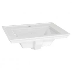 American Standard Town Square S Center Hole 24 in. Countertop Bathroom Sink in White