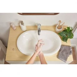 American Standard Studio S 22.5 in. Above Counter Bathroom Sink in White -Bathroom Sinks Sales white american standard drop in bathroom sinks 1296000 020 66 1000