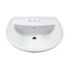 American Standard Cadet 6 in. Pedestal Sink Basin with 4 in. Faucet Centers in White -Bathroom Sinks Sales white american standard pedestal sinks 0236 004 020 64 1000