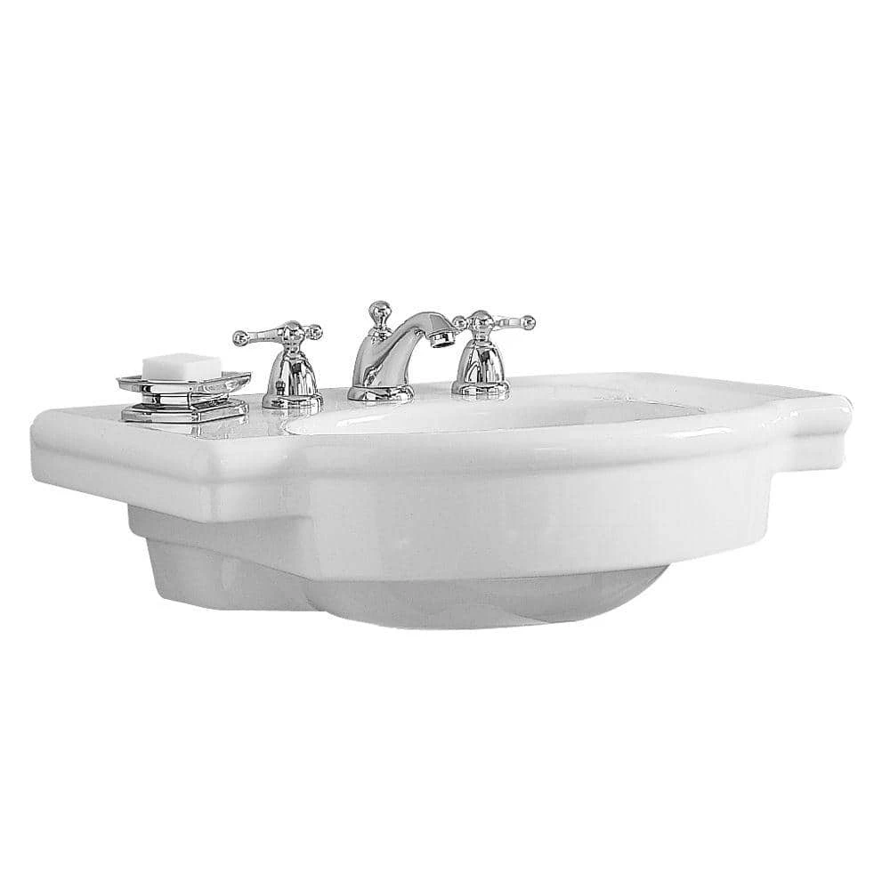 American Standard Retrospect 27 in. W Pedestal Sink Basin in White 3 American Standard Retrospect 27 in. W Pedestal Sink Basin in White