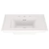 American Standard Town Square S 8 in. Widespread Pedestal Sink Basin in White