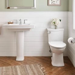 American Standard Townsend Pedestal Sink in White with 8 in. Faucet Holes -Bathroom Sinks Sales white american standard pedestal sinks 0328800 020 4f 1000