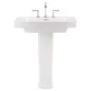 American Standard Townsend Pedestal Sink in White with 8 in. Faucet Holes -Bathroom Sinks Sales white american standard pedestal sinks 0328800 020 64 1000