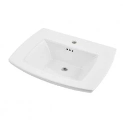 American Standard Edgemere Pedestal Sink Basin in White -Bathroom Sinks Sales white american standard pedestal sinks 0445001 020 40 1000