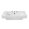 American Standard Boulevard 5 in. Pedestal Sink Basin in White -Bathroom Sinks Sales white american standard pedestal sinks 0641 008 020 64 1000