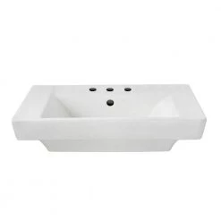 American Standard Boulevard 5 in. Pedestal Sink Basin in White