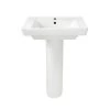 American Standard Boulevard Pedestal Combo Bathroom Sink in White