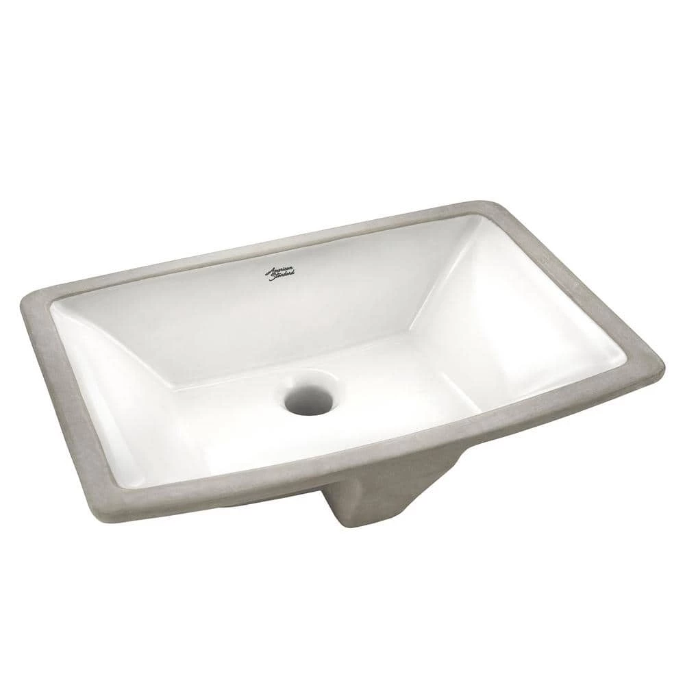 American Standard Townsend Vessel Sink with Tapered Interior Bowl in White 3 American Standard Townsend Vessel Sink with Tapered Interior Bowl in White