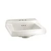 American Standard Comrade Wall-Mounted Bathroom Sink in White 1 American Standard Comrade Wall-Mounted Bathroom Sink in White -Bathroom Sinks Sales white american standard wall mount sinks 0124 131 020 64 1000