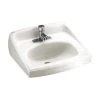 American Standard Lucerne Wall-Mount Bathroom Vessel Sink in White 2 American Standard Lucerne Wall-Mount Bathroom Vessel Sink in White -Bathroom Sinks Sales white american standard wall mount sinks 0356 421 020 64 1000