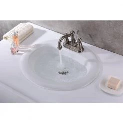 ANZZI Cadenza Series 7.5 in. Ceramic Drop In Sink Basin in White 12 ANZZI Cadenza Series 7.5 in. Ceramic Drop In Sink Basin in White -Bathroom Sinks Sales white anzzi drop in bathroom sinks ls az097 a0 1000