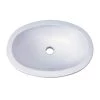 Barclay Products Lily Drop-In Bathroom Sink in White -Bathroom Sinks Sales white barclay products drop in bathroom sinks 4 525wh 64 1000