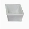 Barclay Products Drop-In Fire Clay Bathroom Sink in White -Bathroom Sinks Sales white barclay products drop in bathroom sinks ls360 64 1000