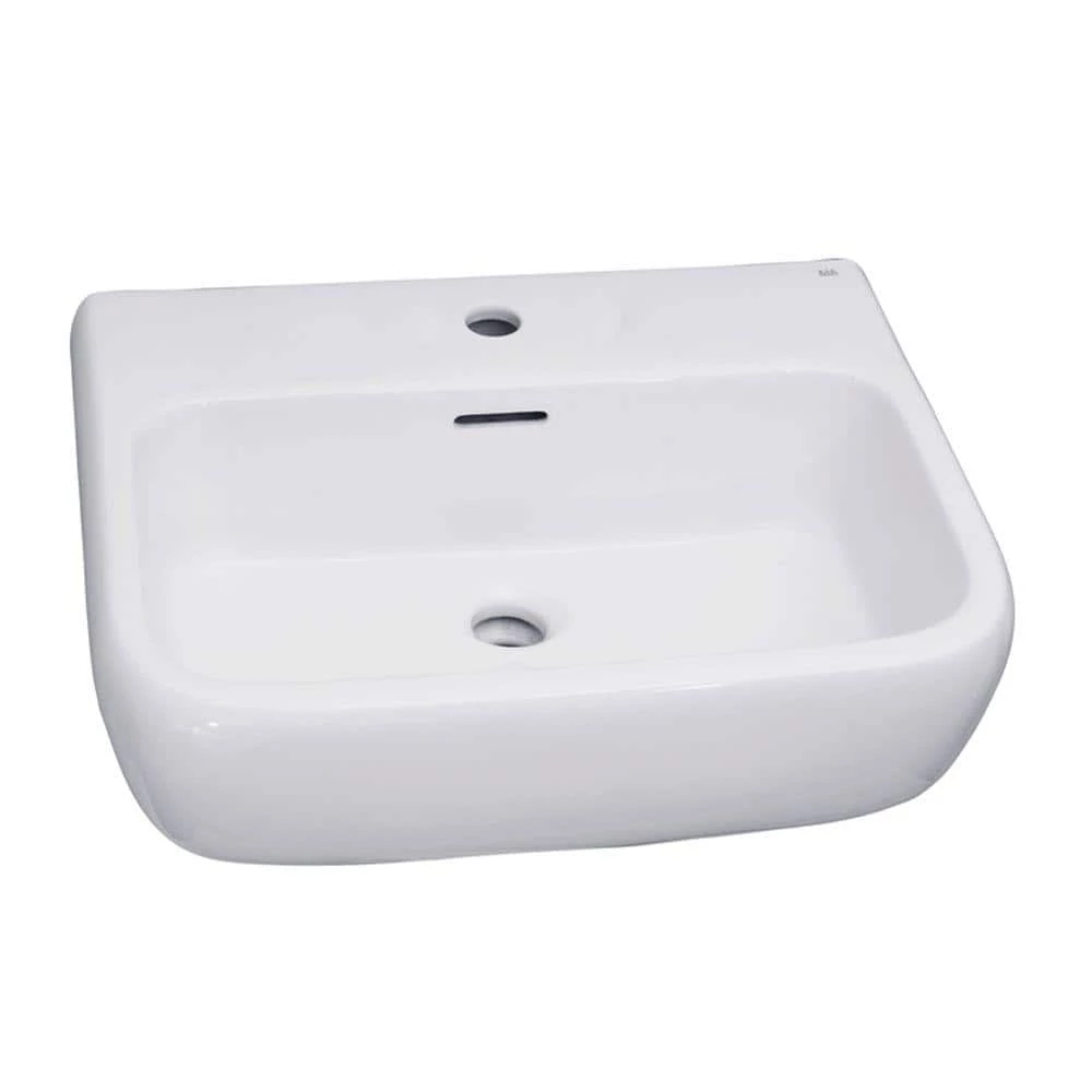 Barclay Products Compact 500 Pedestal Combo Bathroom Sink in White 4 Barclay Products Compact 500 Pedestal Combo Bathroom Sink in White - Image 2