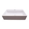 Barclay Products Leanne Wall-Mount Sink in White 1 Barclay Products Leanne Wall-Mount Sink in White -Bathroom Sinks Sales white barclay products wall mount sinks 4 9064wh 64 1000