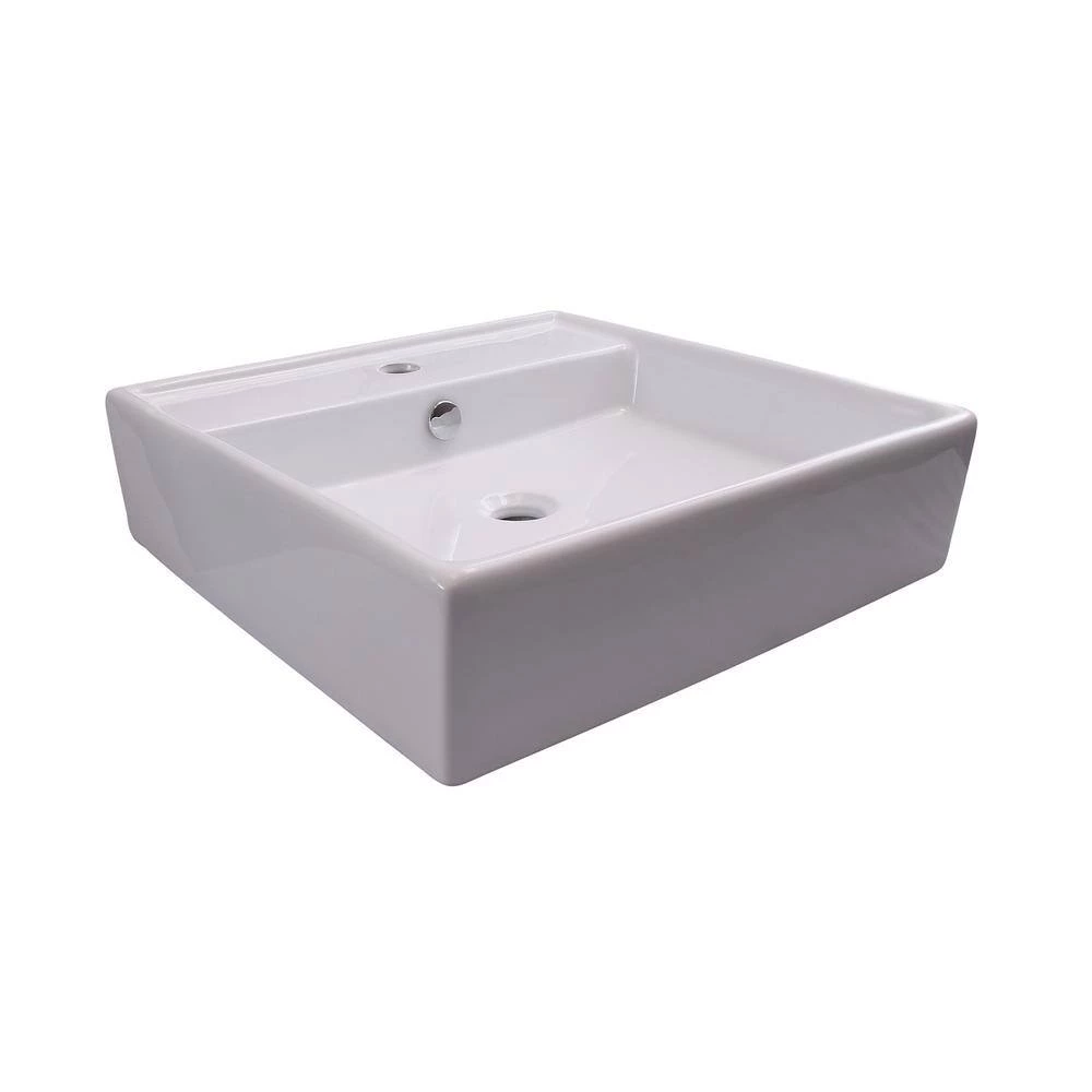Barclay Products Markle Wall-Mount Sink in White 4 Barclay Products Markle Wall-Mount Sink in White - Image 2