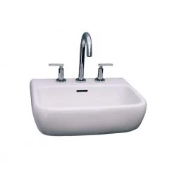 Barclay Products Metropolitan 520 Wall-Hung Bathroom Sink in White
