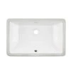 Cahaba 21 in. x 13-3/8 in. Glazed Porcelain Bathroom Sink in White 1 Cahaba 21 in. x 13-3/8 in. Glazed Porcelain Bathroom Sink in White -Bathroom Sinks Sales white cahaba undermount bathroom sinks ca425t18 w 64 1000