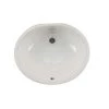 Cahaba 17 in. x 14 in. Glazed Porcelain Bathroom Sink in White -Bathroom Sinks Sales white cahaba undermount bathroom sinks ca425v15 w 64 1000