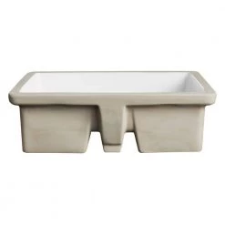 DEERVALLEY 22-1/4 in. Undermount Vitreous China Bathroom Sink in White -Bathroom Sinks Sales white deervalley undermount bathroom sinks dv 1u202 e1 1000
