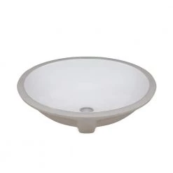 DEERVALLEY 16.54 in. Undermount Vitreous China Bathroom Sink in White -Bathroom Sinks Sales white deervalley undermount bathroom sinks dv 1u301 e1 1000