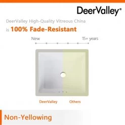 DEERVALLEY 15.75 in. Undercounter Bathroom Sink in White Vitreous China -Bathroom Sinks Sales white deervalley undermount bathroom sinks dv 1u307 40 1000