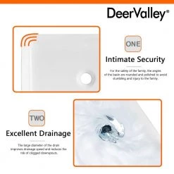DEERVALLEY Classic Ceramic Rectangular Vessel Sink in White 21 DEERVALLEY Classic Ceramic Rectangular Vessel Sink in White -Bathroom Sinks Sales white deervalley vessel sinks dv 1v032 d4 1000