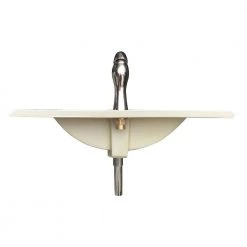 RENOVATORS SUPPLY MANUFACTURING Bo 24 in. Square Drop-In Bathroom Sink in White with Overflow Faucet and Drain -Bathroom Sinks Sales white drop in bathroom sinks 50336 44 1000