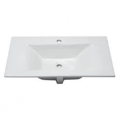 EAGO 7.6 in. Drop-In Sink Basin in White 10 EAGO 7.6 in. Drop-In Sink Basin in White -Bathroom Sinks Sales white eago drop in bathroom sinks bb127 4f 1000