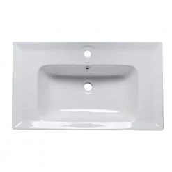 EAGO BH003 8.1 in. Drop in Sink Basin in White -Bathroom Sinks Sales white eago drop in bathroom sinks bh003 44 1000