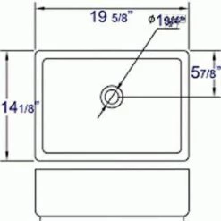 EAGO Rectangular Ceramic Vessel Sink in White with Overflow Cover 18 EAGO Rectangular Ceramic Vessel Sink in White with Overflow Cover -Bathroom Sinks Sales white eago vessel sinks ba131 d4 1000