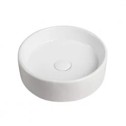 Elanti Round Vessel Bathroom Sink in White 15 Elanti Round Vessel Bathroom Sink in White -Bathroom Sinks Sales white elanti vessel sinks 1102 4f 1000