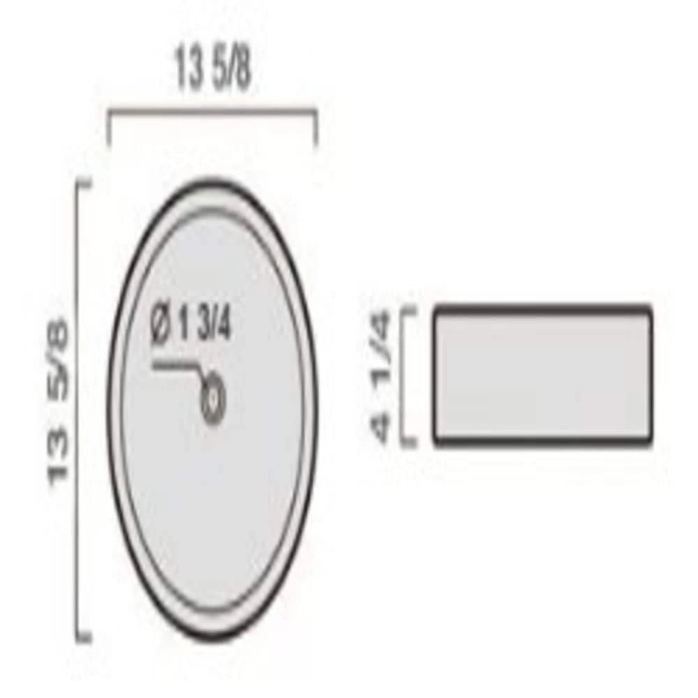 Elanti Round Vessel Bathroom Sink in White 11 Elanti Round Vessel Bathroom Sink in White - Image 9