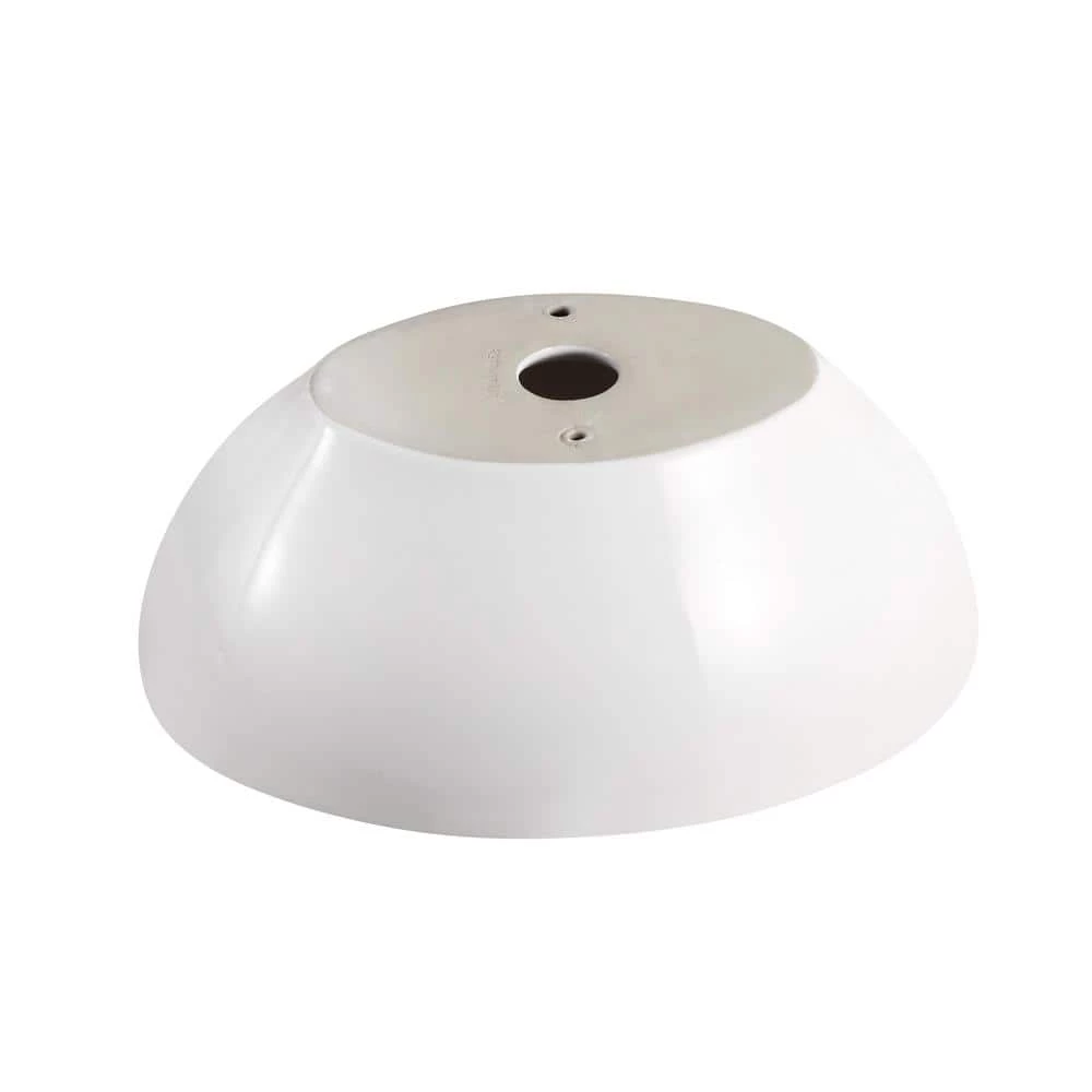 Elanti Oval Vessel Bathroom Sink in White 5 Elanti Oval Vessel Bathroom Sink in White - Image 3